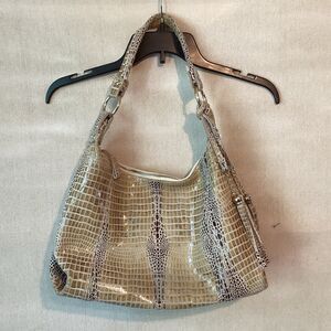 boho snake handbag removable shoulder strap